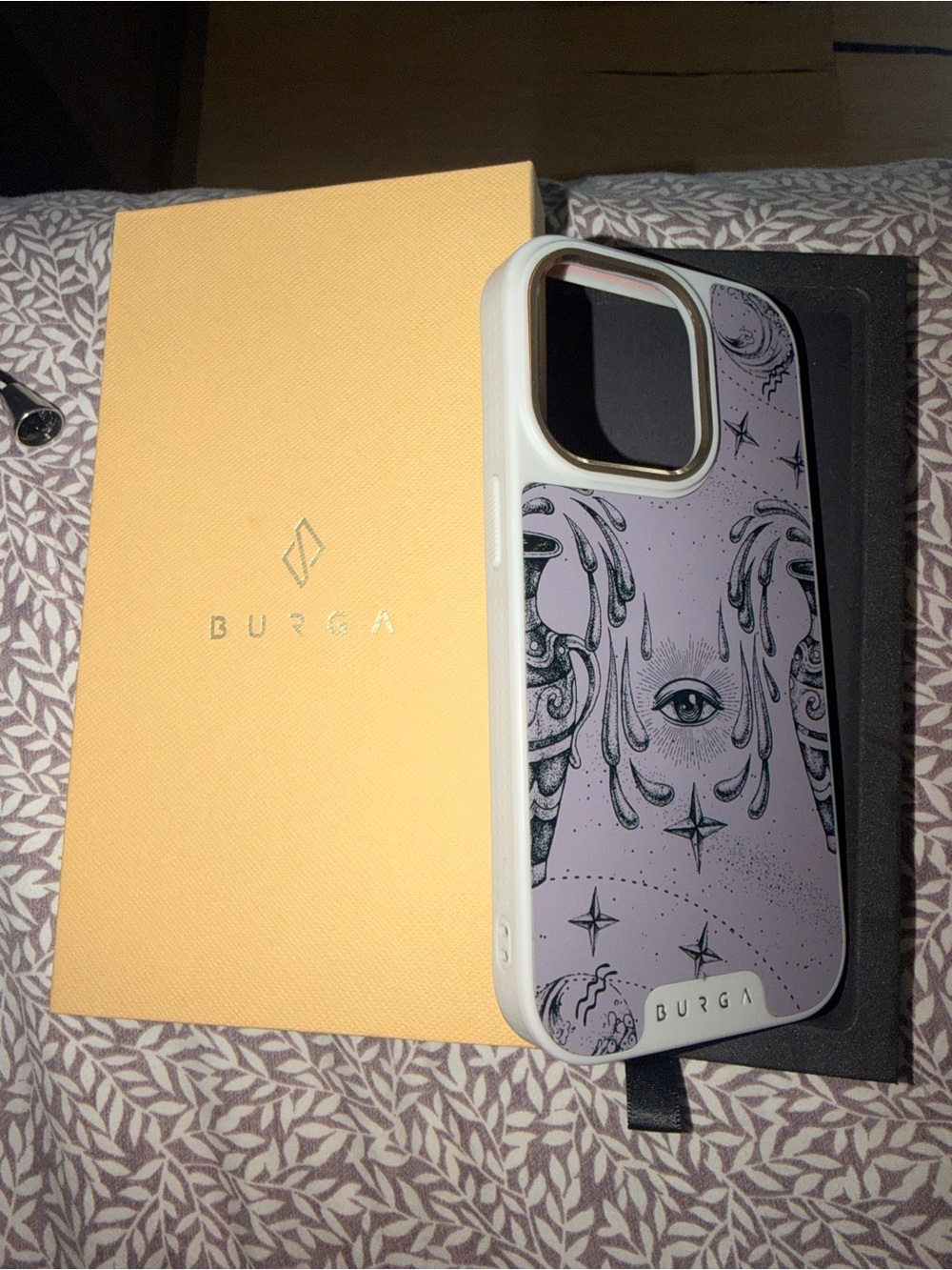 Burga ELITE iPhone 14 Pro Aquarius Lavender Phone Case